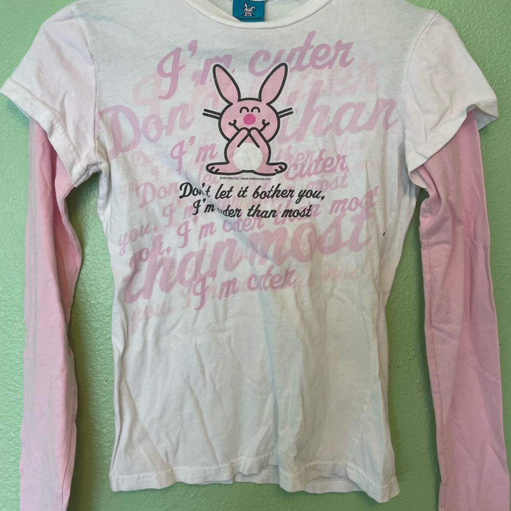 vintage y2k layered paul frank tee